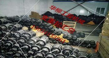 厂家生产卡特挖掘机cat320 cat325 cat330支重轮 拖链轮 引导轮链条质保15月